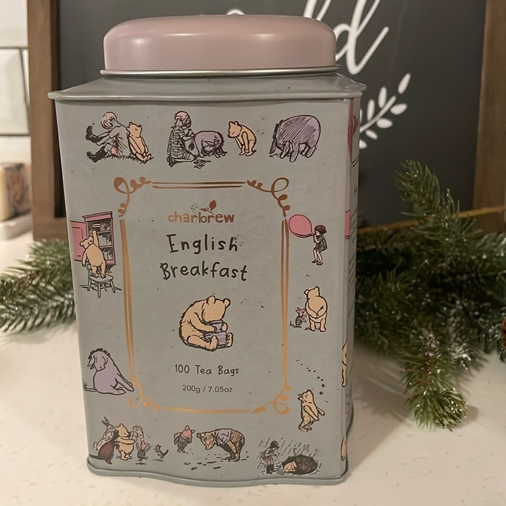 New Winnie The Pooh English Breakfast Tea Tin